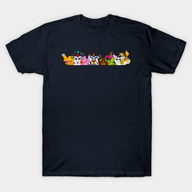 Digimon Fam T-Shirt by HazelGeek